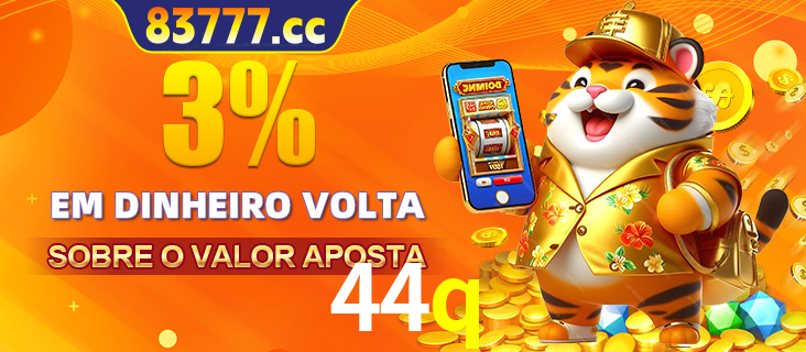 Promoção para baixar e instalar o aplicativo do cassino 44q. O banner oferece uma recompensa de R1aR1aR8, com a imagem de uma cobra sobre moedas de ouro.